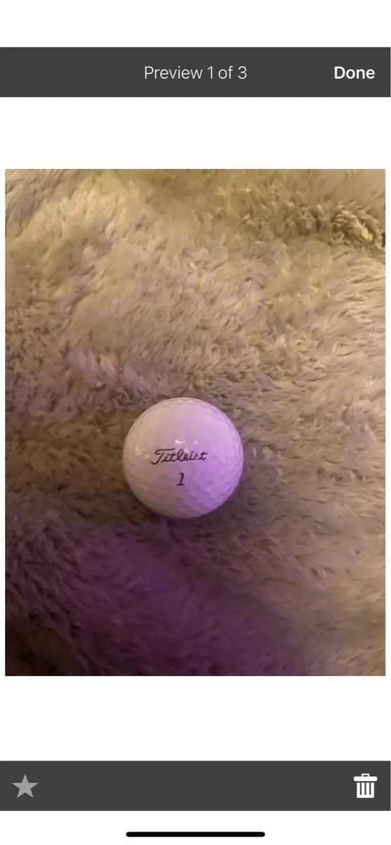 PRO V1 Golfball - Image 1