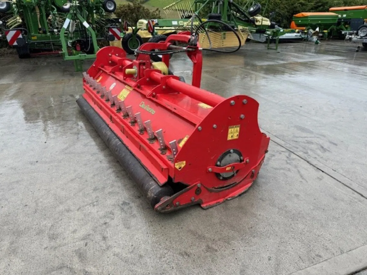 Used  Delmorino 270 HD Hammer type Flail Mower - Image 3