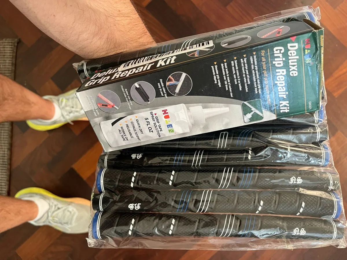 10x Ultimate Jumbo Grip + Full Regrip Tool Kit - Image 2