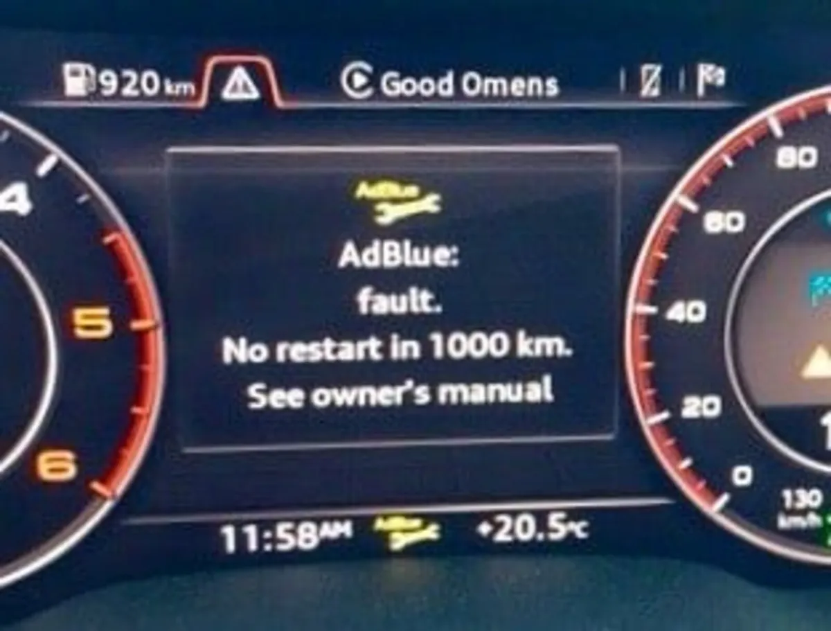 ADBLUE, DPF, EGR etc OFF SERVICE