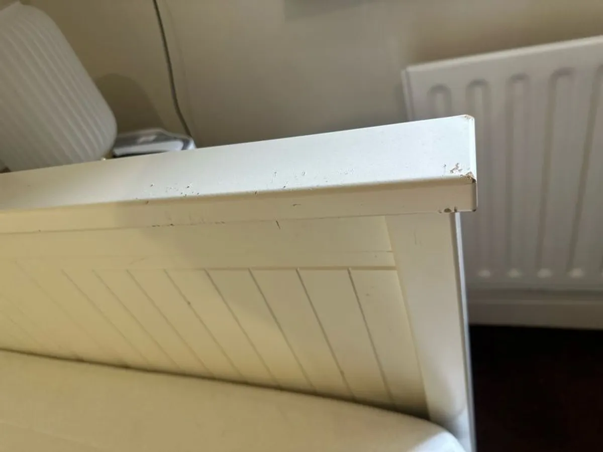 Bed w 3 drawers/2 mattresses IKEA Hemnes - Image 2