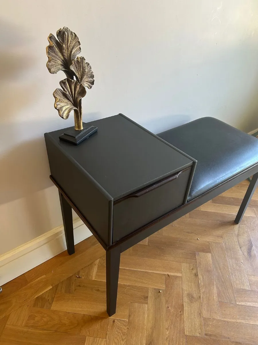 Telephone table mid century modern MCM - Image 1