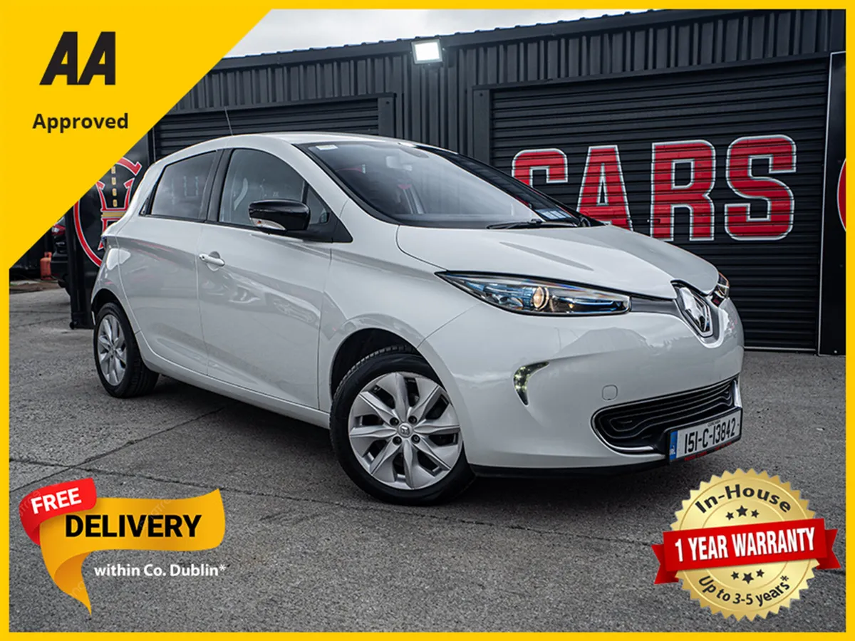 2015 Renault Zoe/52k mls/Long NCT/1yr warranty - Image 1