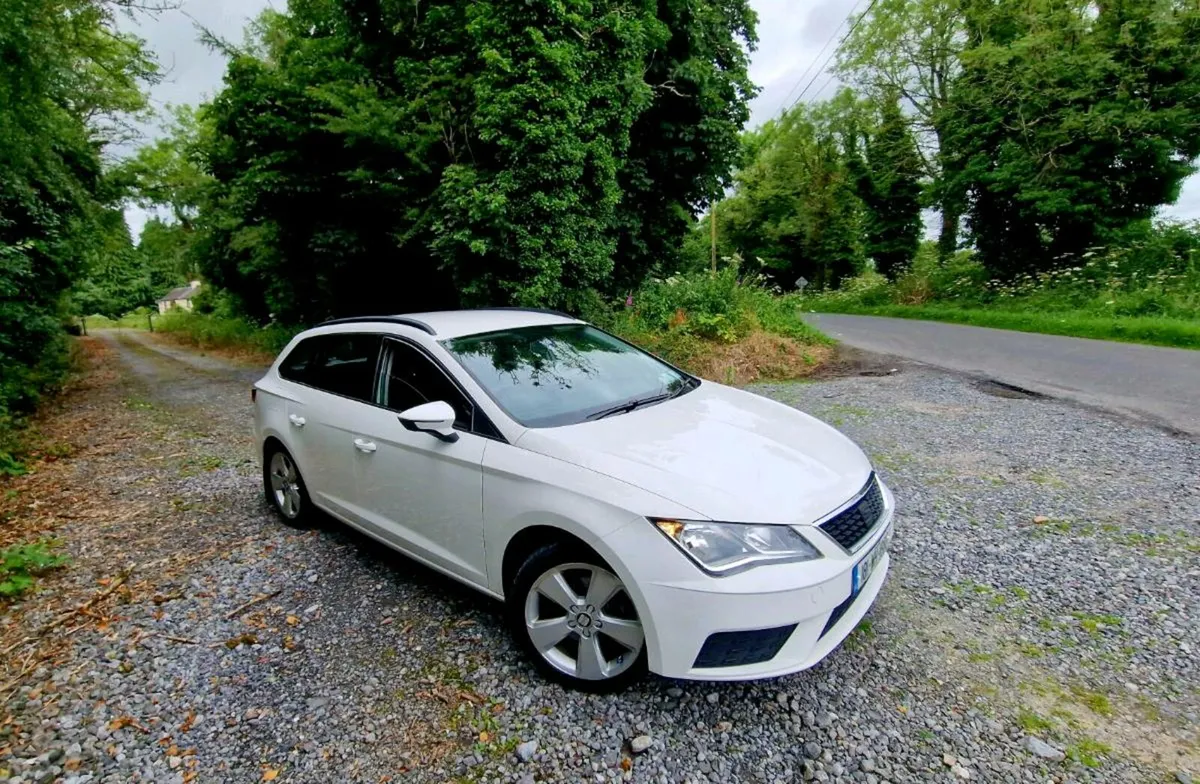 ✨️2018 SEAT LEON 1.6TDI ESTATE NCT+TAX🔵 - Image 1