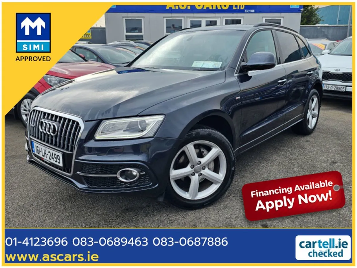 Audi Q5 2.0 TDI S-line Quattro 4X4 Irish Car Full - Image 1