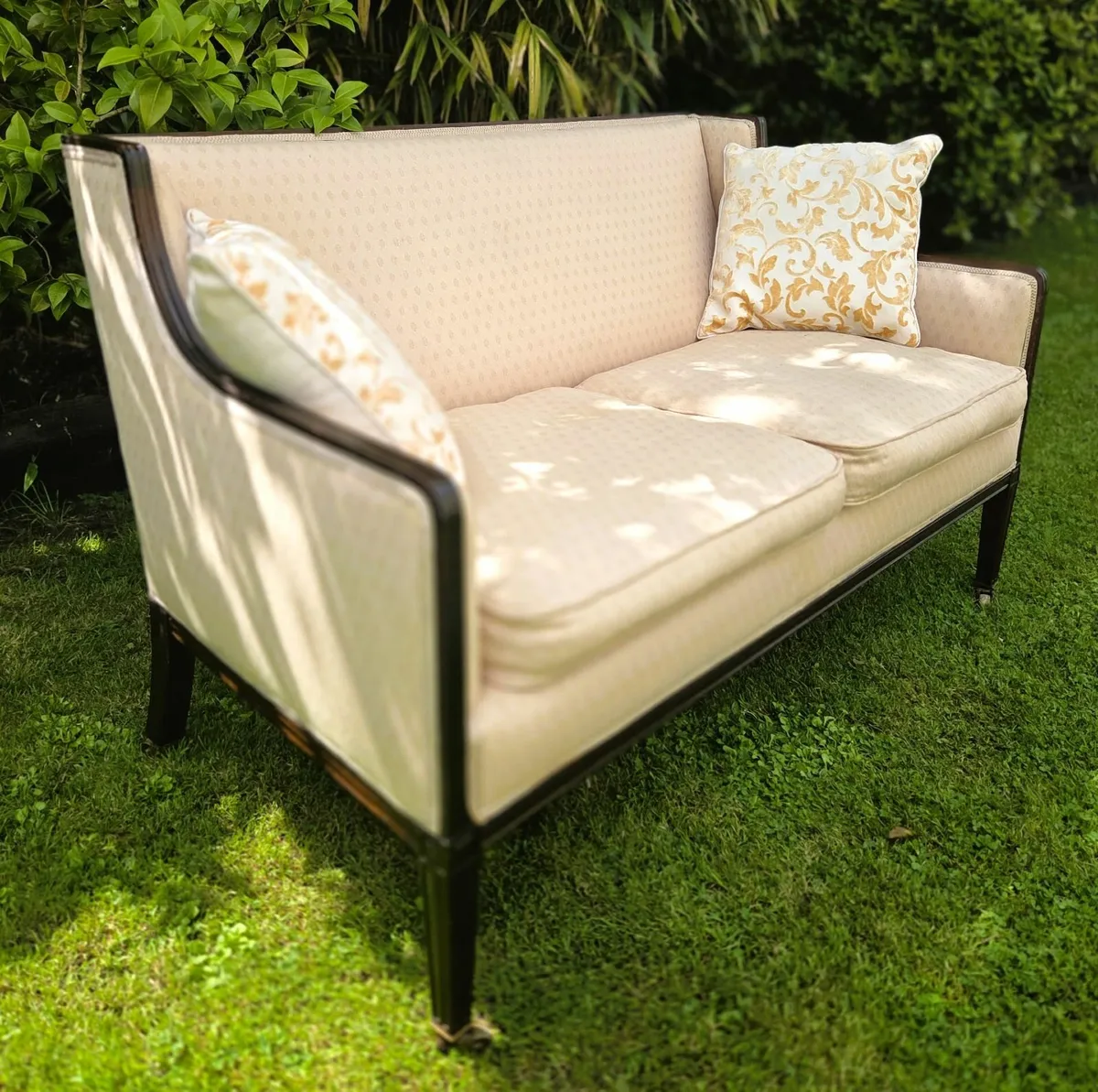 Edwardian Salon Sofa- Circa 1900 - Image 2