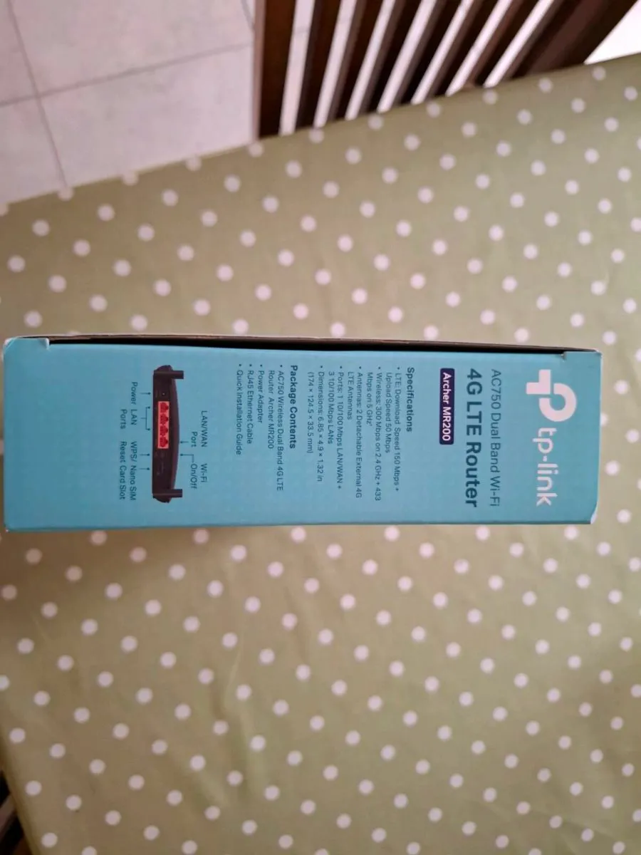 Sim router to TP- link archer MR200 - Image 2