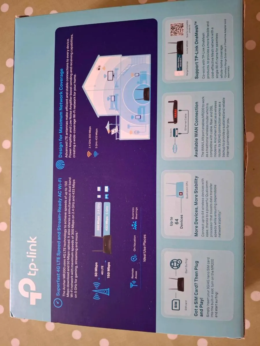 Sim router to TP- link archer MR200 - Image 3
