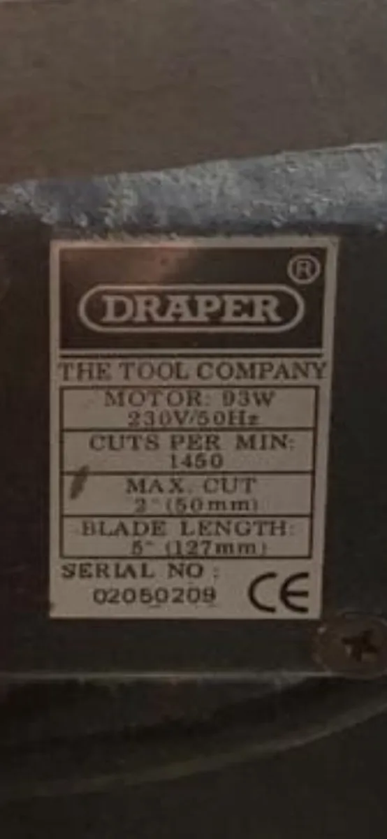 Draper Fretsaw 400mm - Image 2