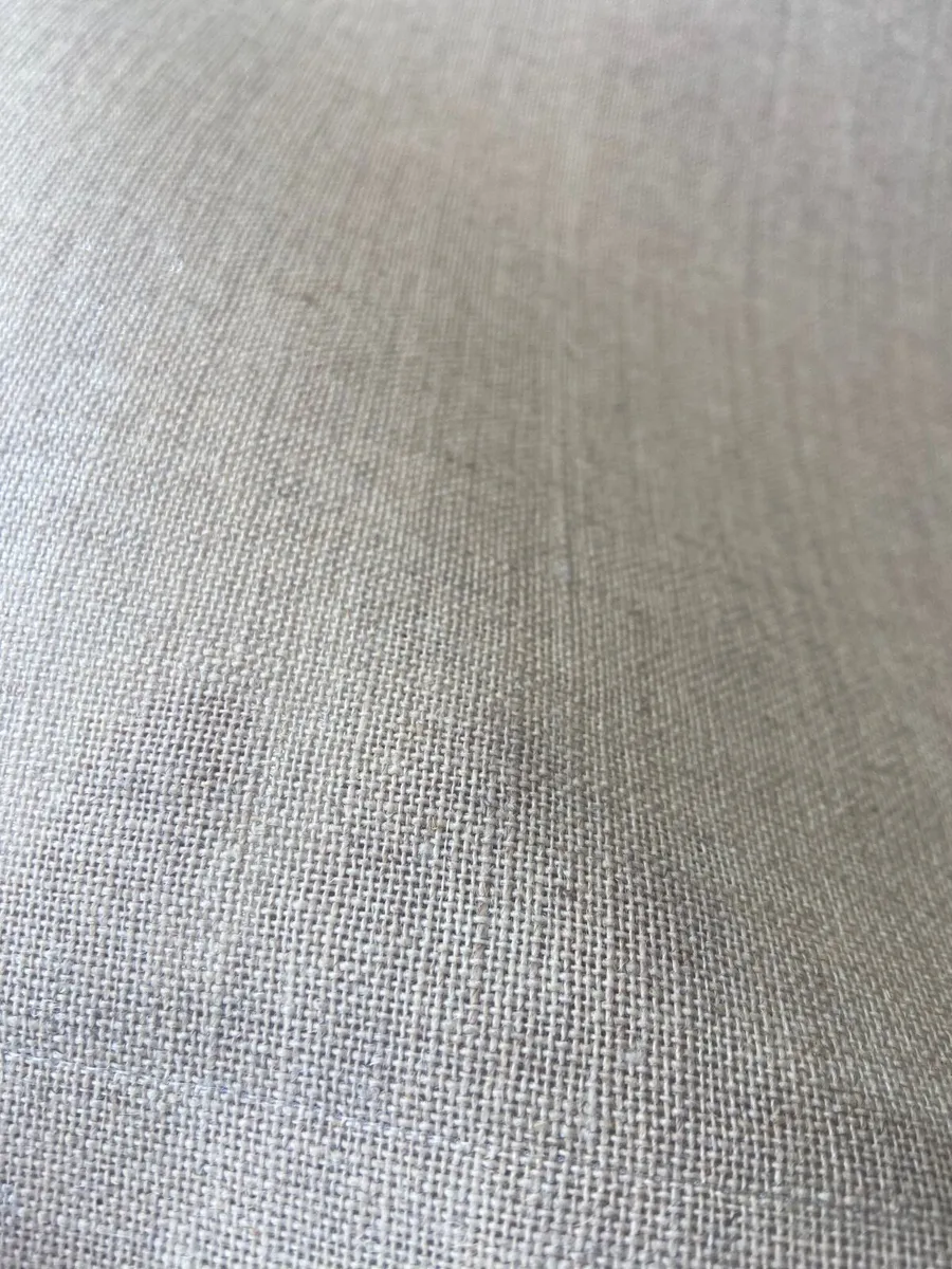 Linen effect roller blinds x 3 - Image 1