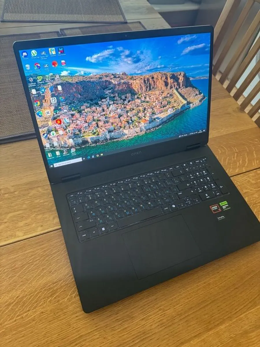Hp Omen 17 Laptop, Ryzen 7 8845hs, Rtx 4070 140w, 32gb/3tb Ssd - Image 1