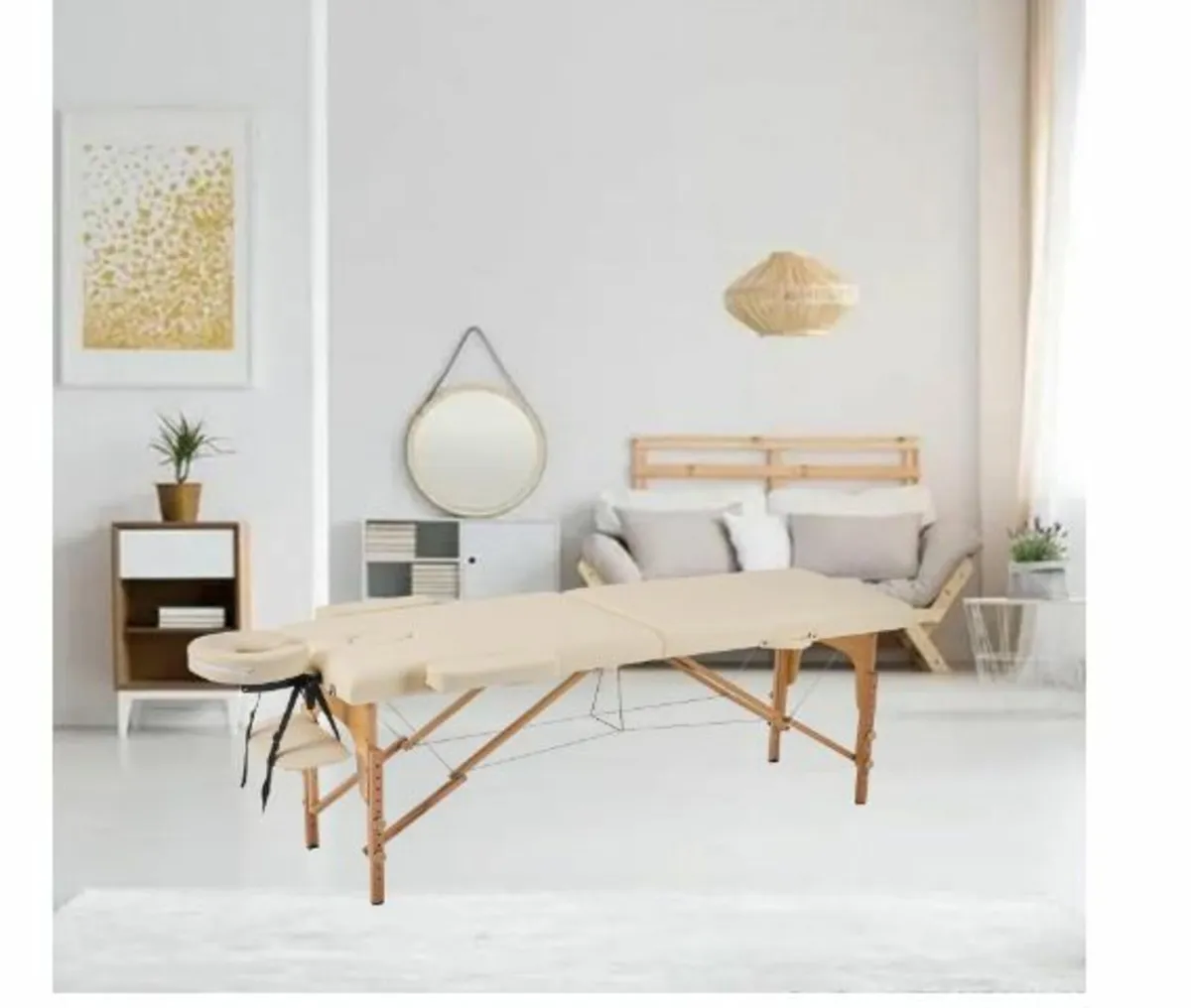 Folding Massage Table 2 Zone Massage - Image 4