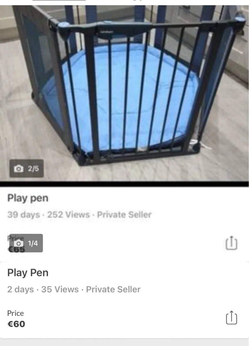 Child’s playpen - Image 2