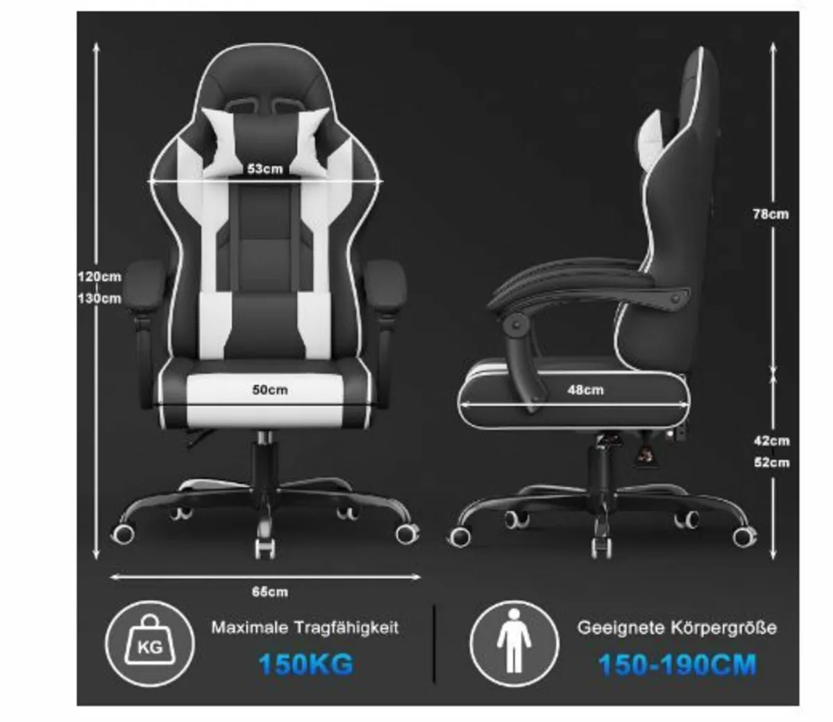 Office Chair Ergonomic Gaming Chair - Image 3