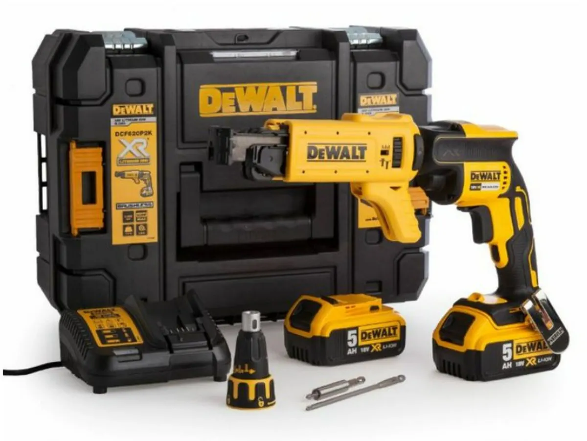 DeWalt DCF620P2K 18V Collated Drywall Screwdriver
