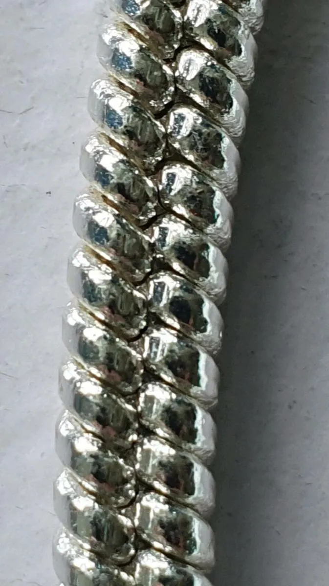 'Pilgrim' Statement Albert Chain - Silver Plate - Image 4
