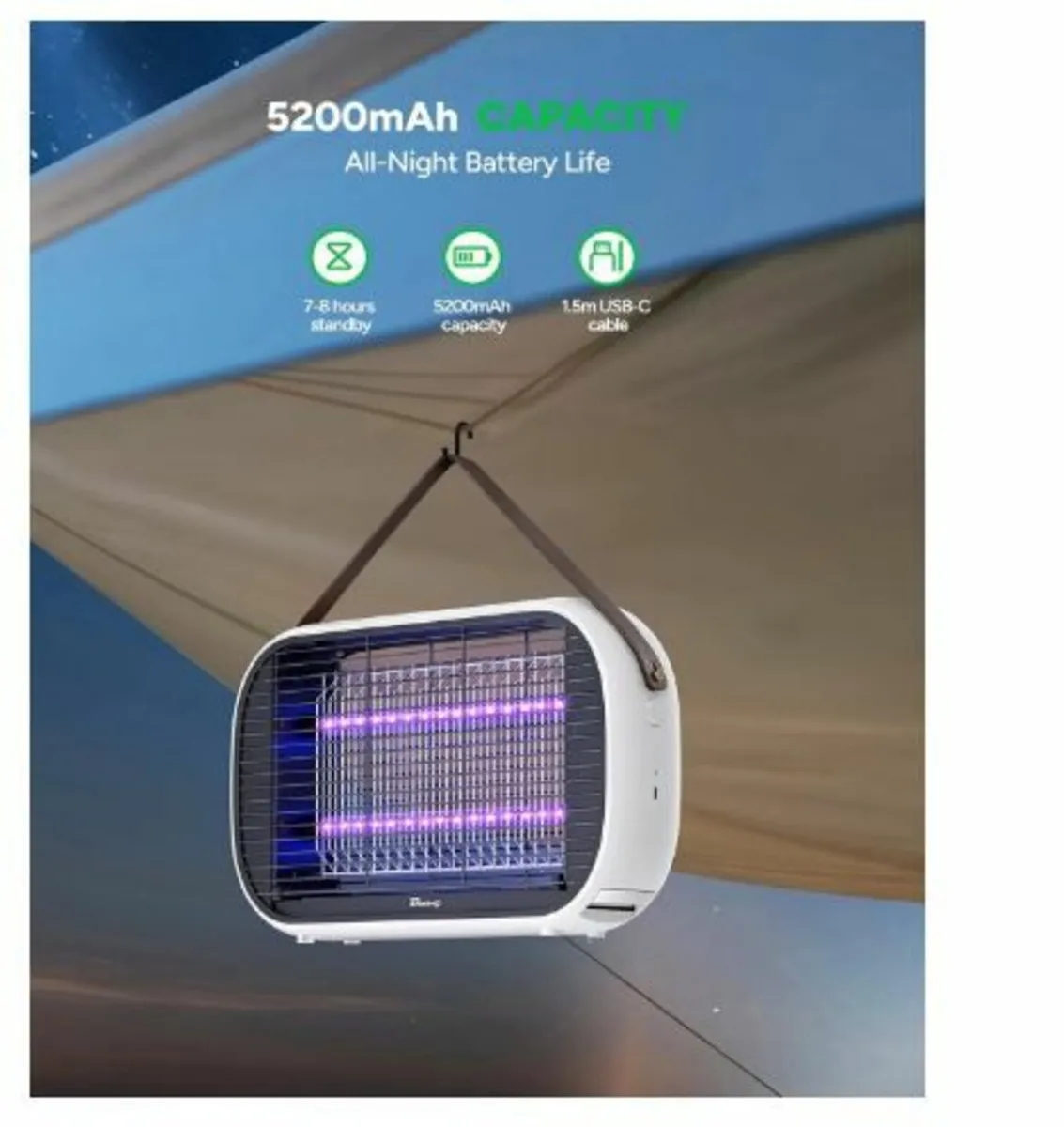 LED Insect Killer for Outdoor and Indoor Use - Image 4