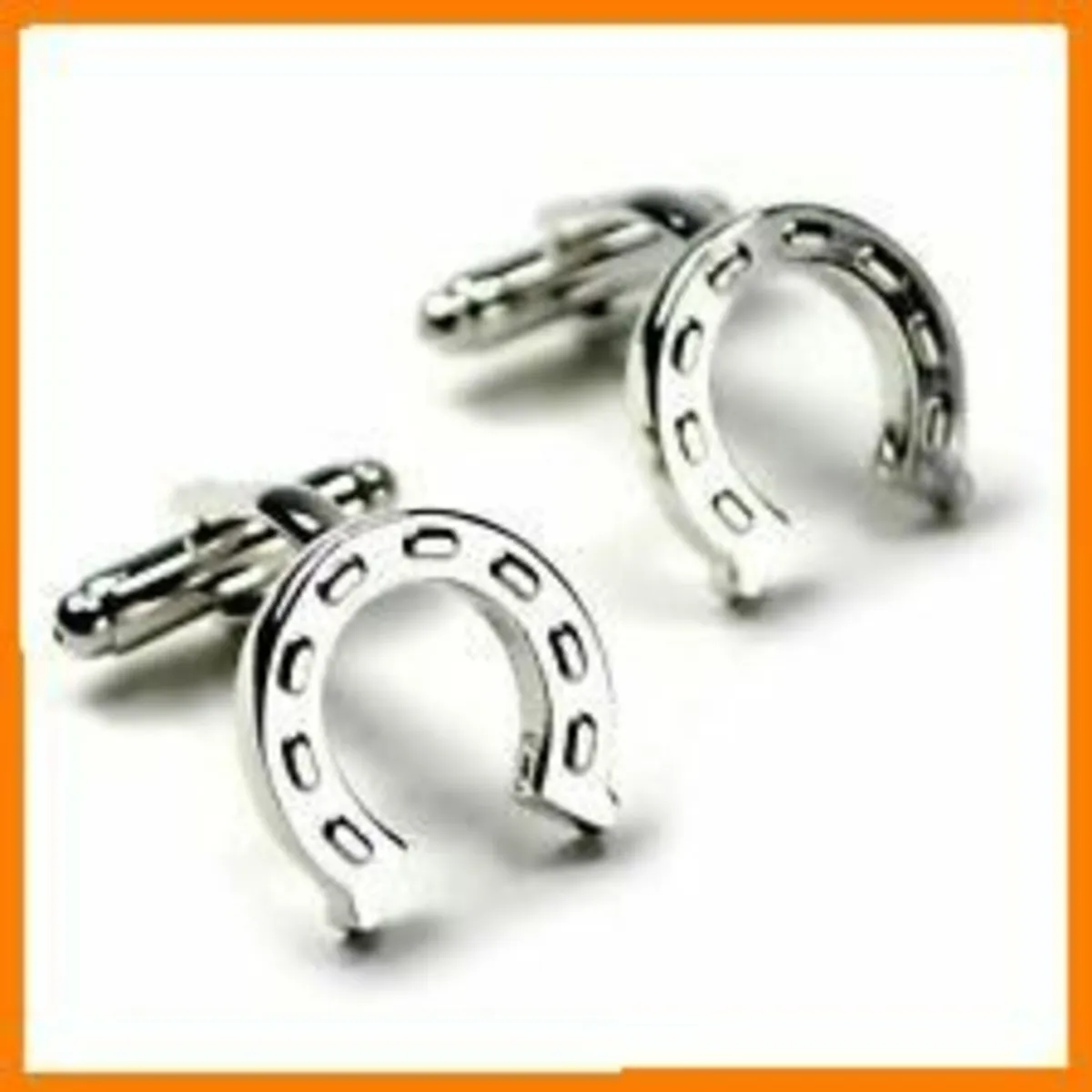 The Horse Shoe- Links For Men. Free Post - Image 1