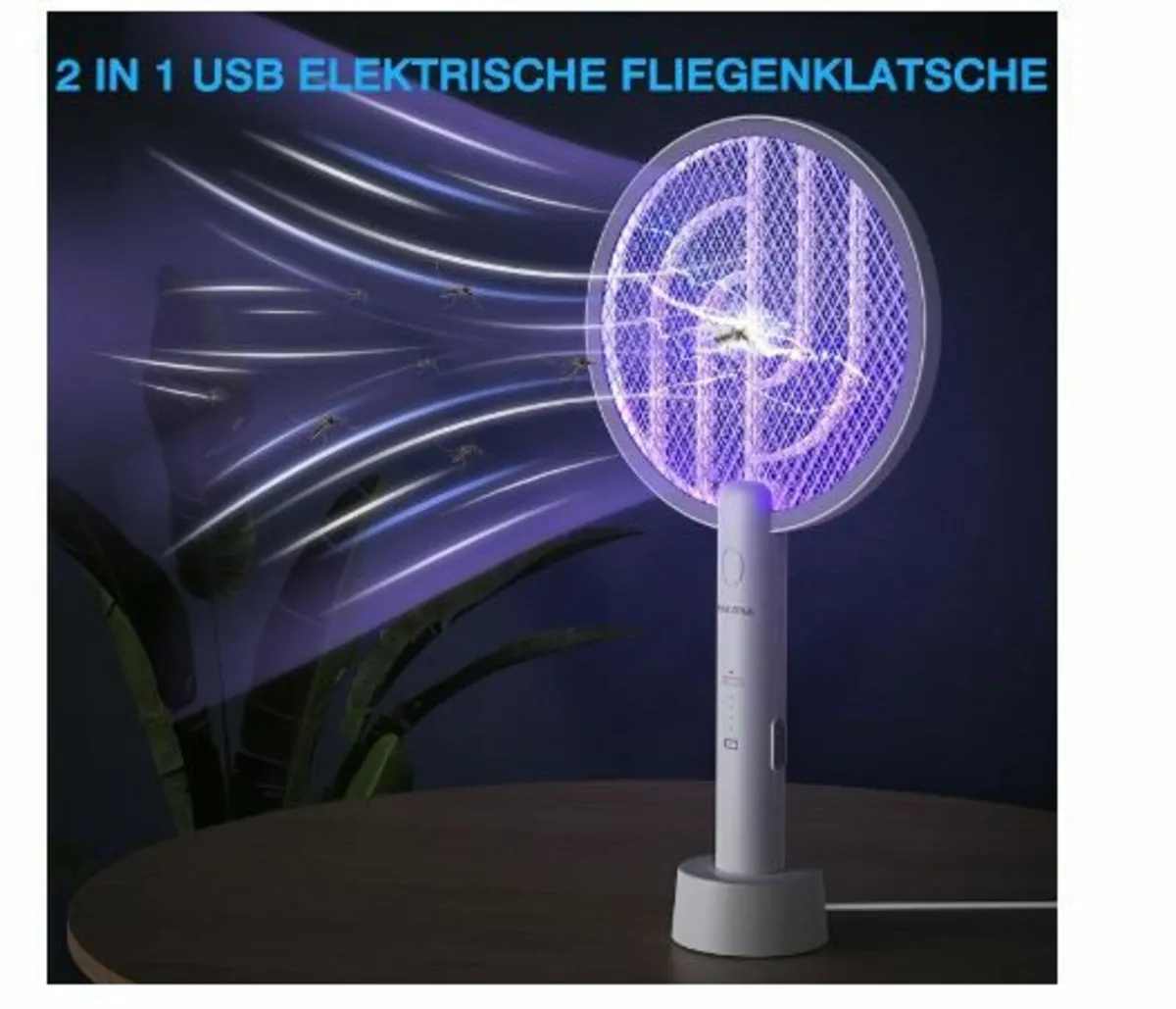 Electric Fly Swatter Insect Killer, 4000 V - Image 4