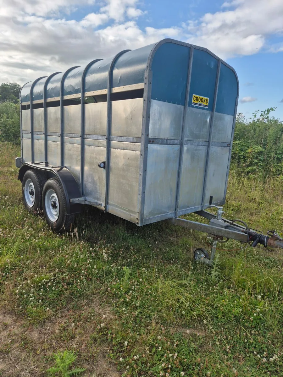 CROOKS  11 x 5 ,6 cattle  trailer - Image 1