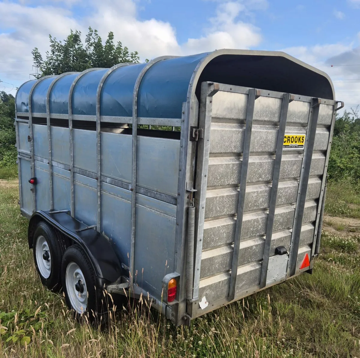 CROOKS  11 x 5 ,6 cattle  trailer - Image 4