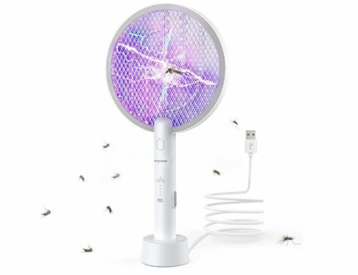 Electric Fly Swatter Insect Killer, 4000 V - Image 1