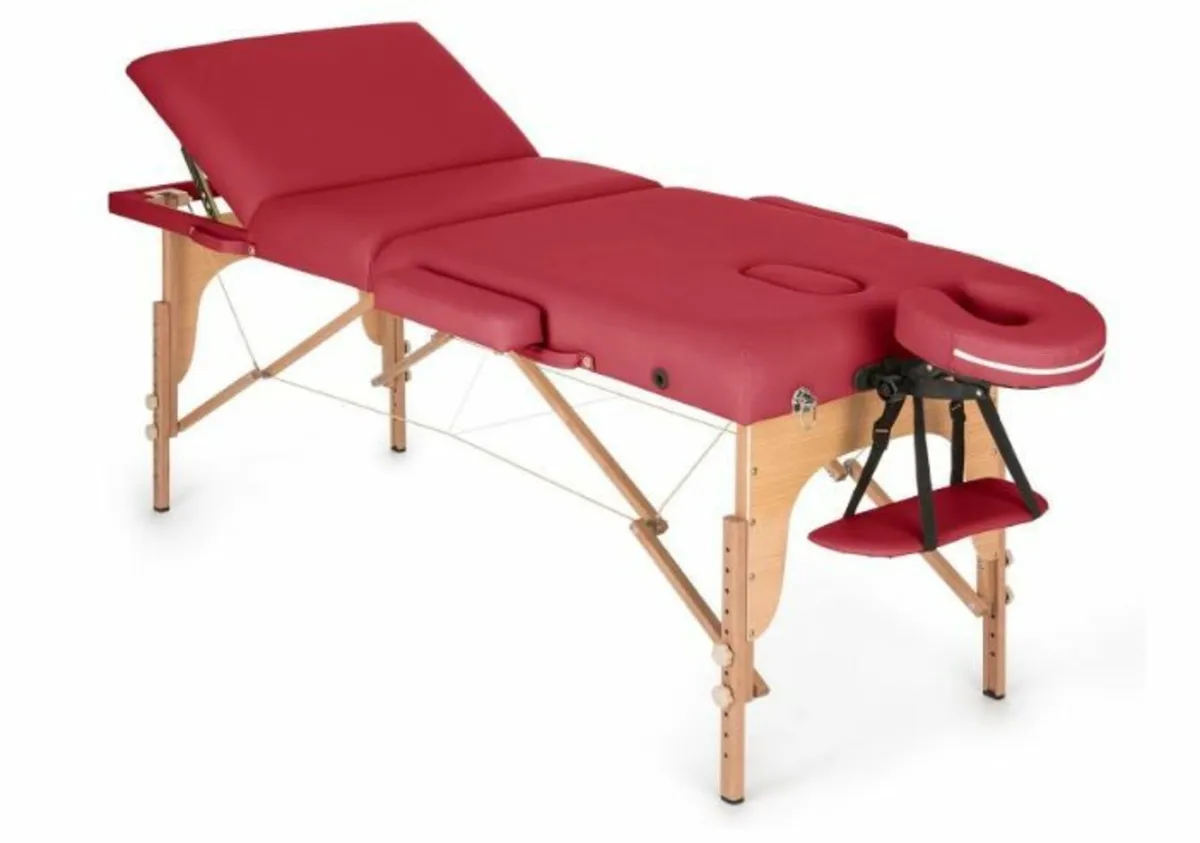 Massage Table 210 cm 200 kg Foldable - Image 1