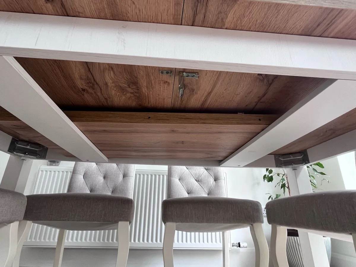 Extendable Kitchen Table Dining Table - Image 3