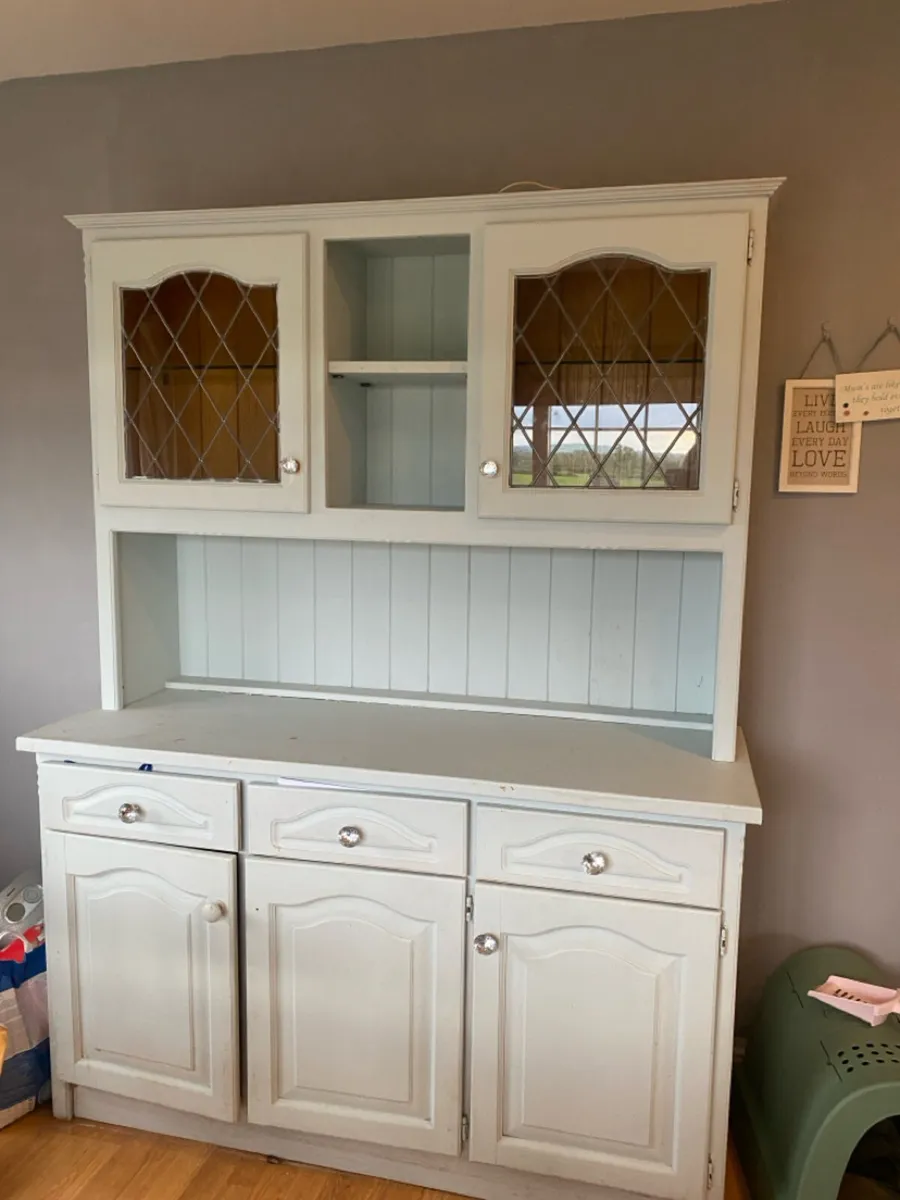 Solid pine kitchen dresser