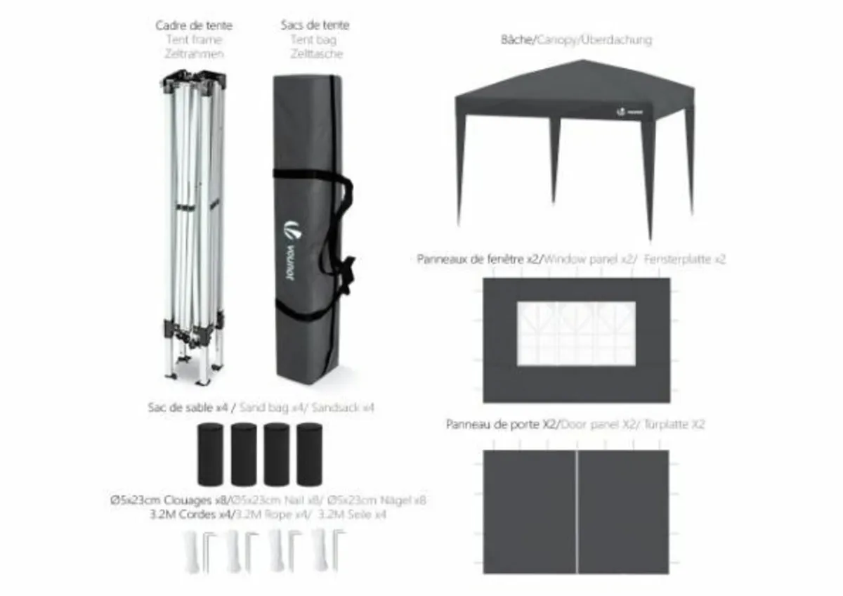 gazebo 3x3 - Image 4