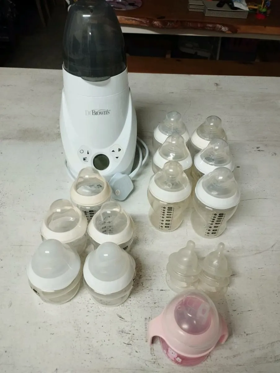 Bottle warmer and bottles