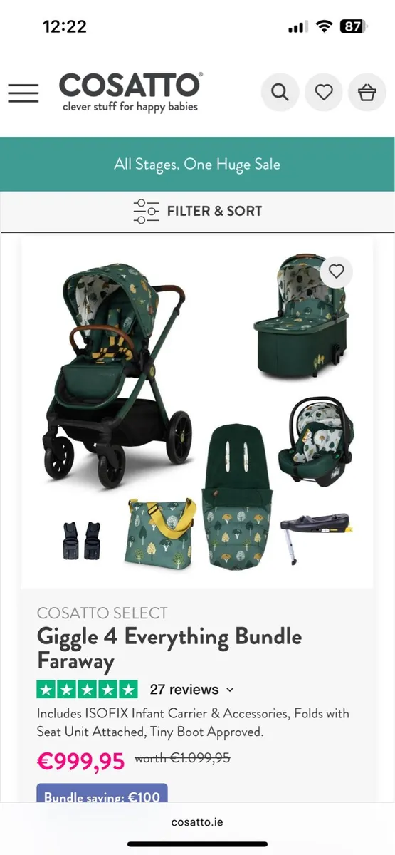Cosatto buggy New
