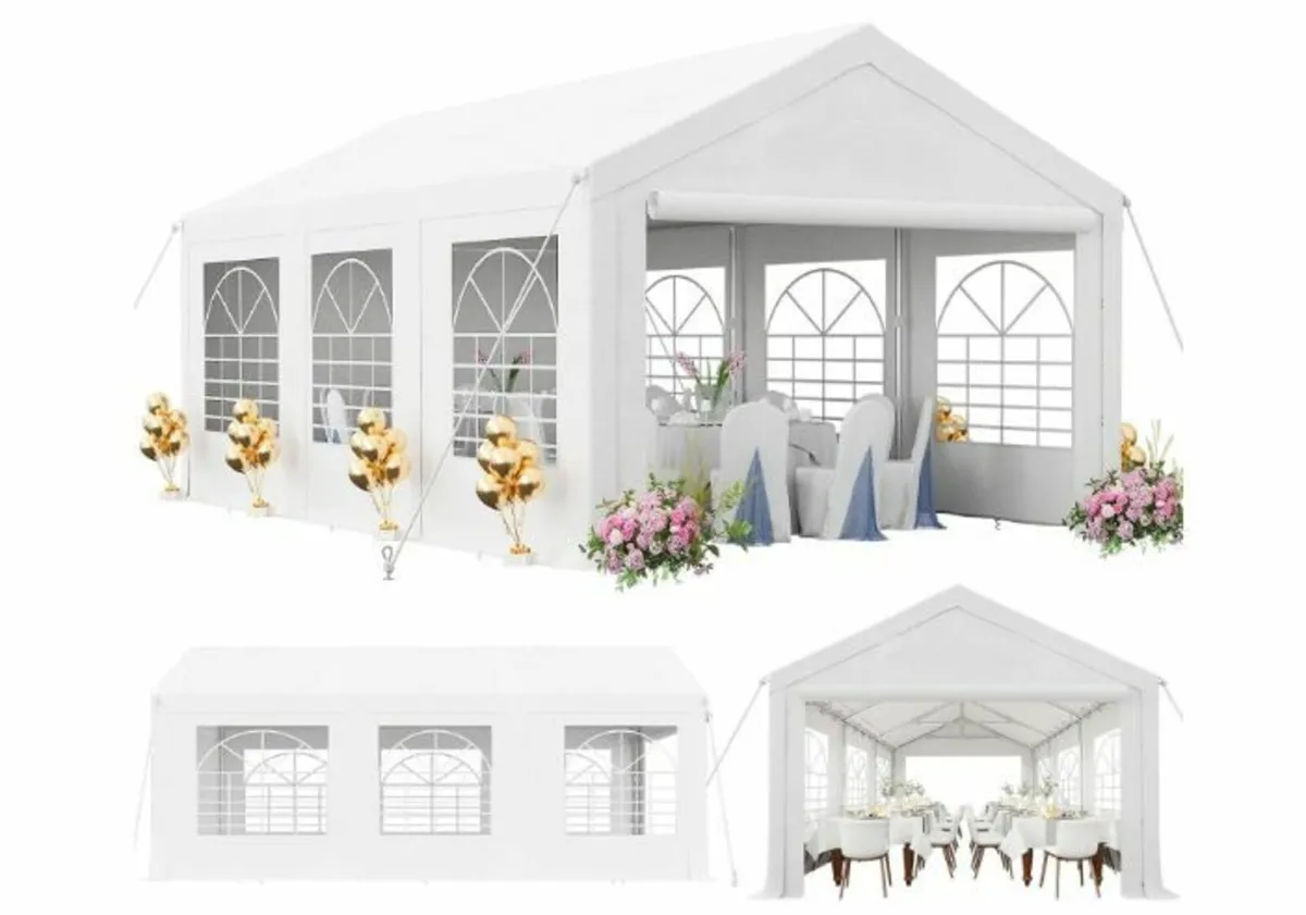 Gazebo 3 x 6, Party Tent, 3 x 6 cm, Waterproof - Image 1