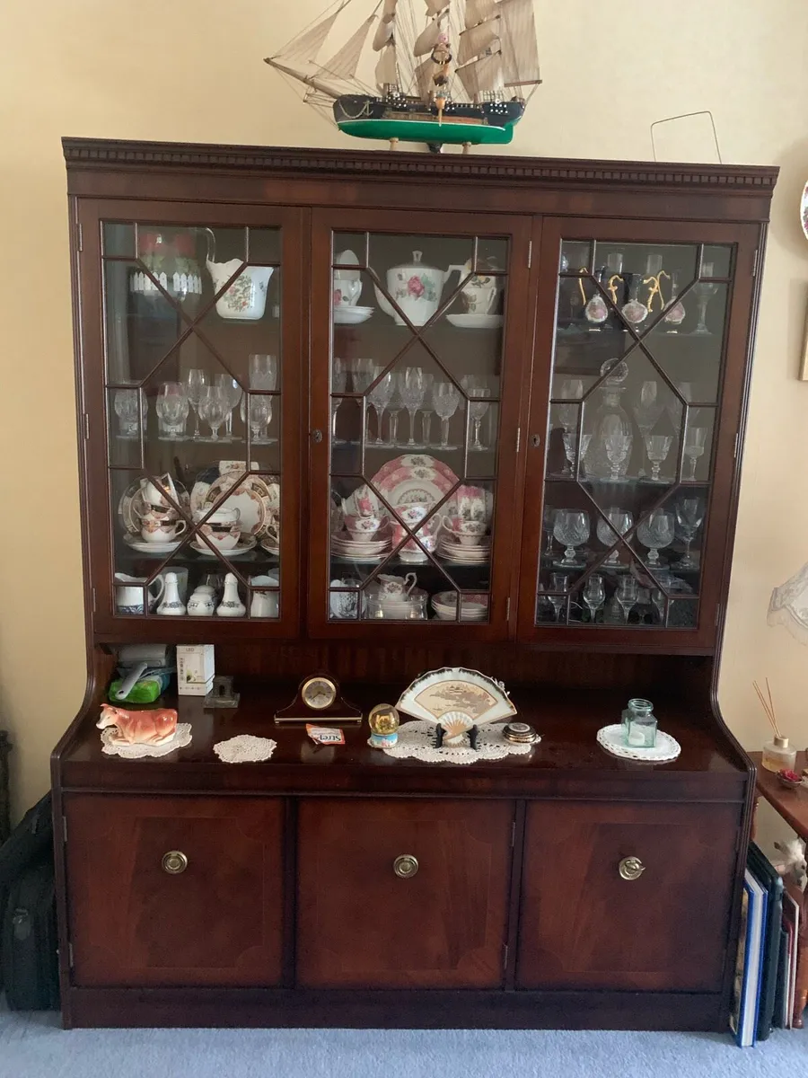 Mahogany Display Unit
