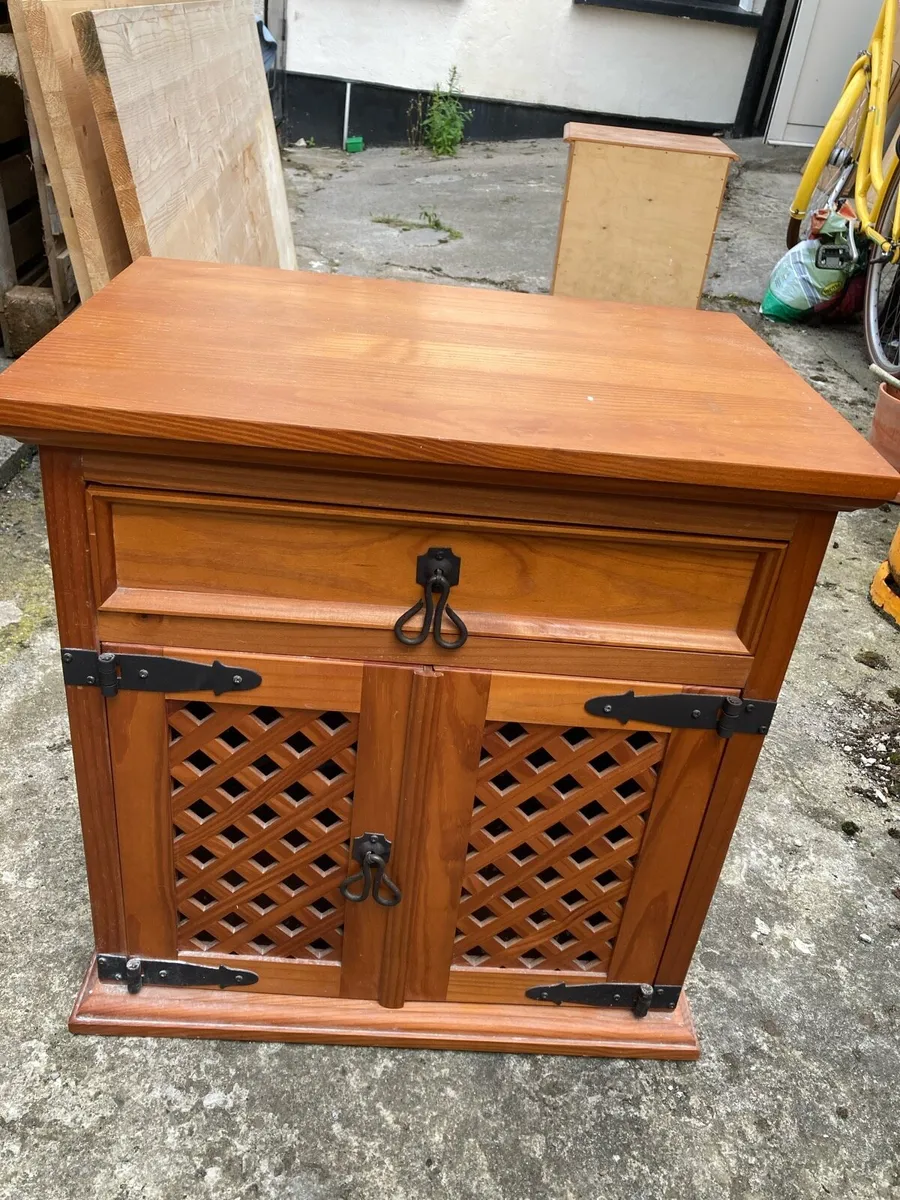 Wooden Bedside Table - Image 2
