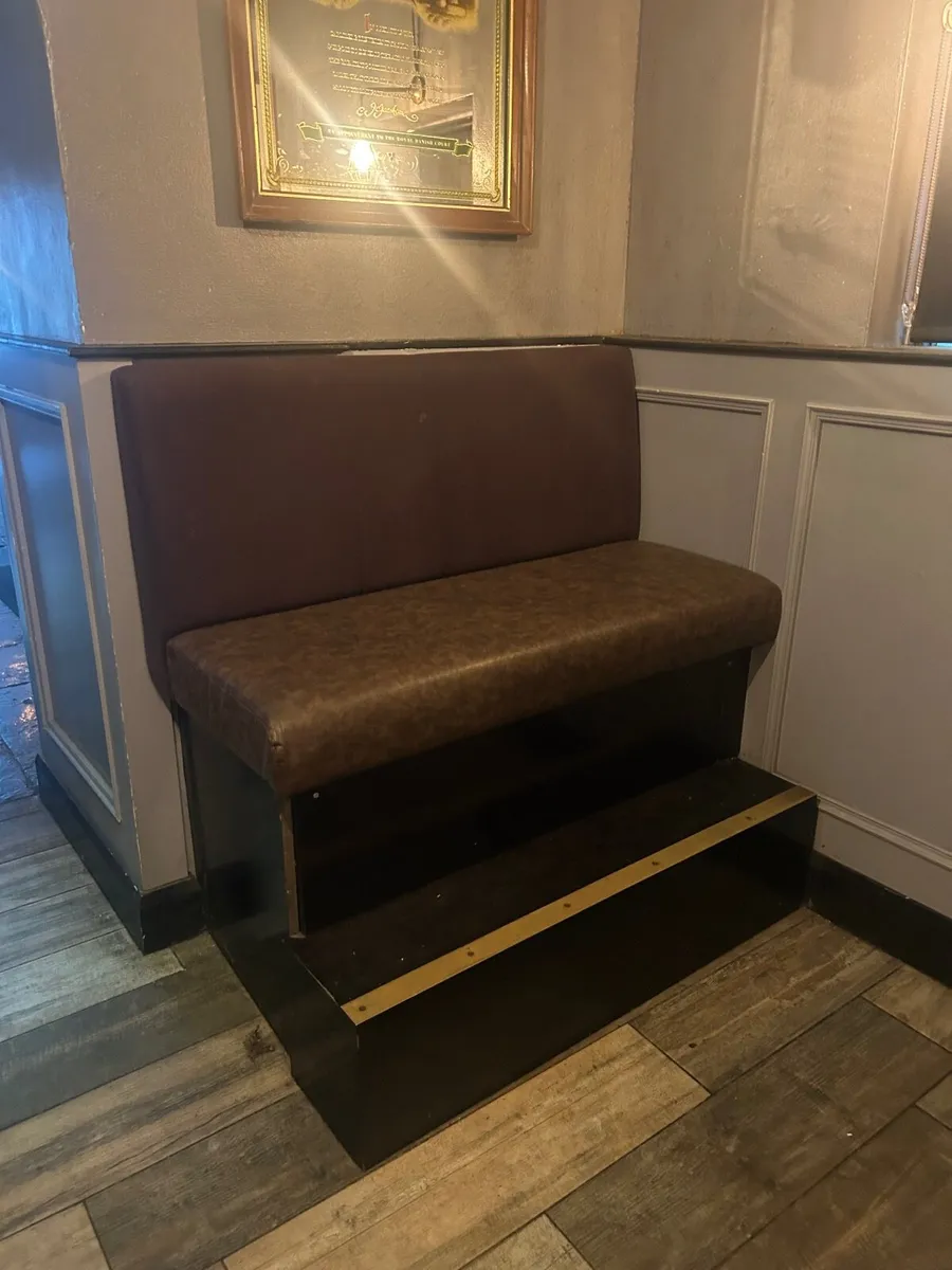 Bar bench seating - Image 3