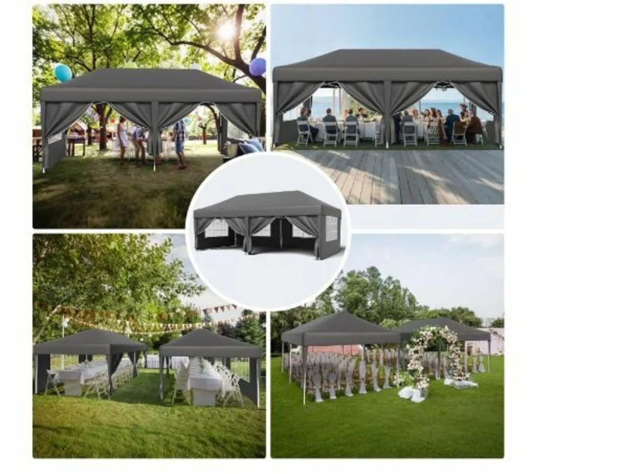 Gazebo 3 x 6 UV Protection 50+, Folding - Image 2