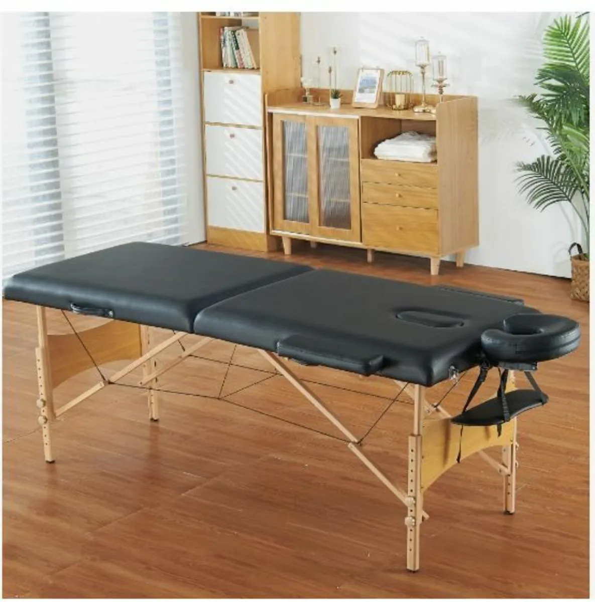Portable Massage Table 28" W, 2 Folding - Image 4