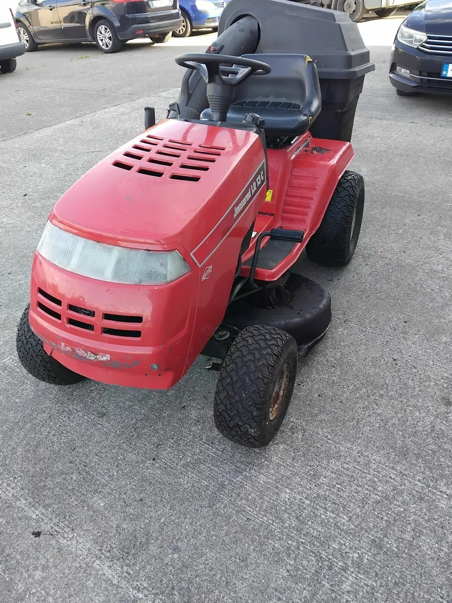 Jonsered LR 13 c  mower 12.5hp running well - Image 3
