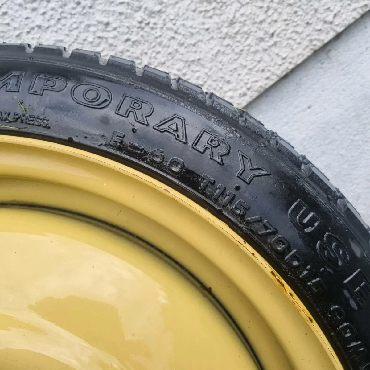 Mazda 6 space saver spare wheel. - Image 2