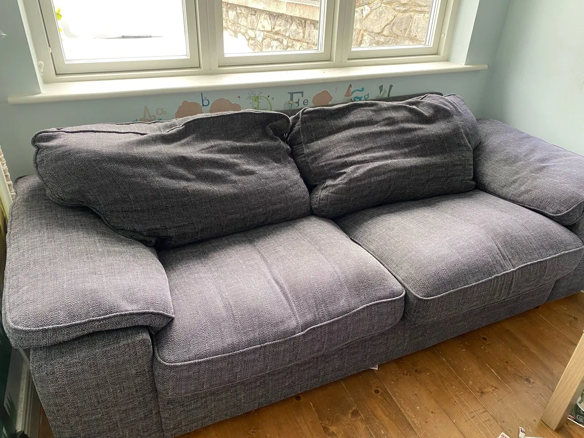 Large navy Sofa - Image 1