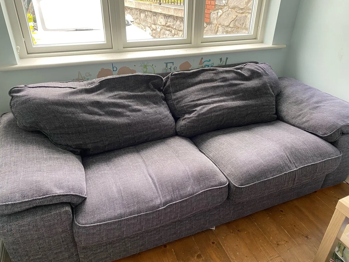 Large navy Sofa - Image 2