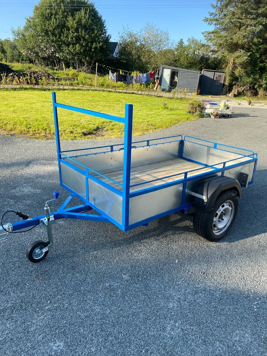 Brand new car trailer 6ft 8 in x 4ft - Image 1