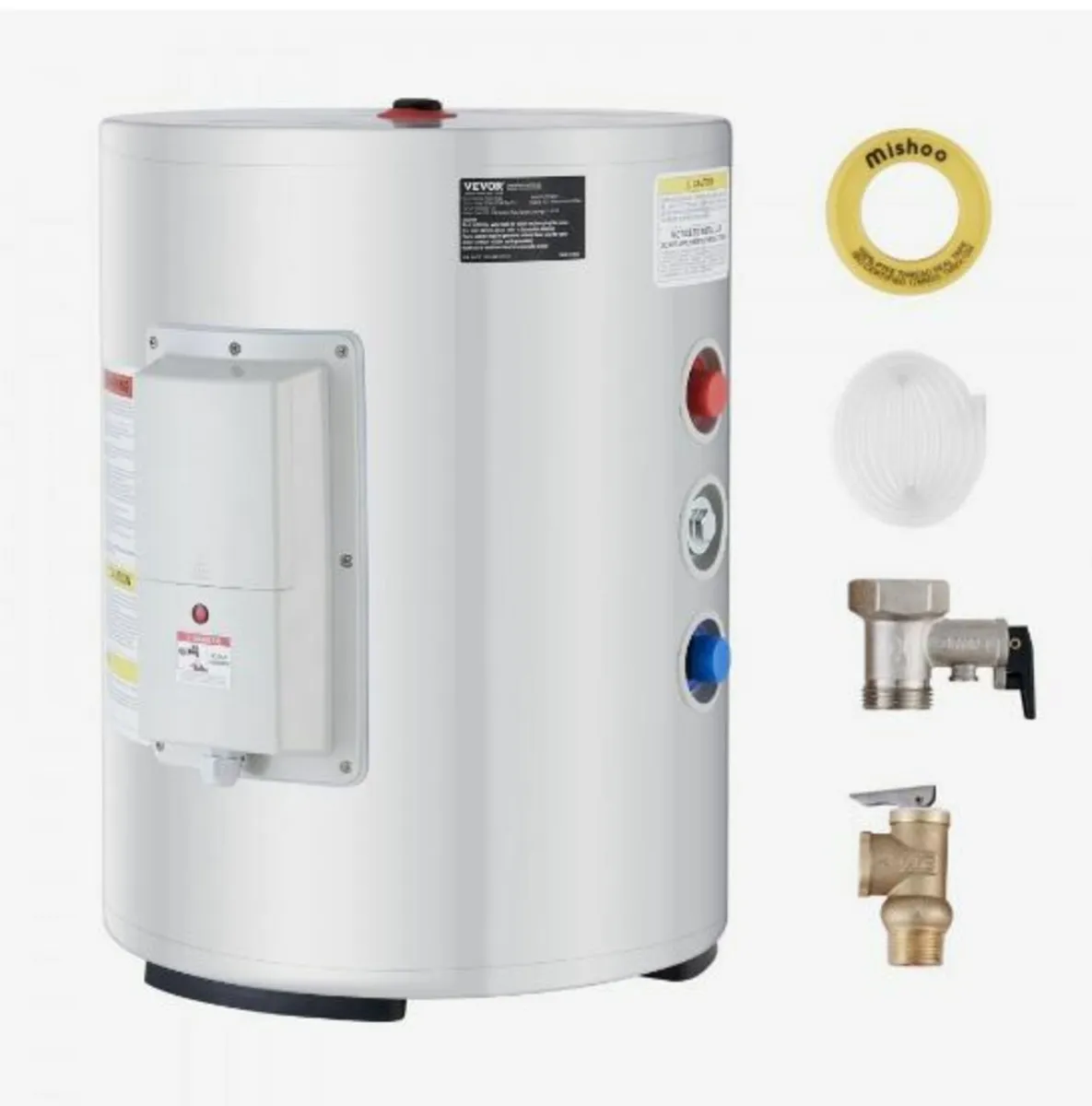 10 Gallon Electric Water Heater Instant Hot 1.6Kw - Image 1