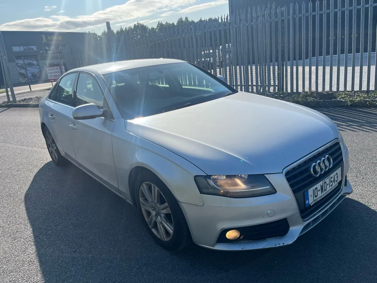 2010 Audi a4 NCT 1/26 Tax 4/26 low KMS - Image 1