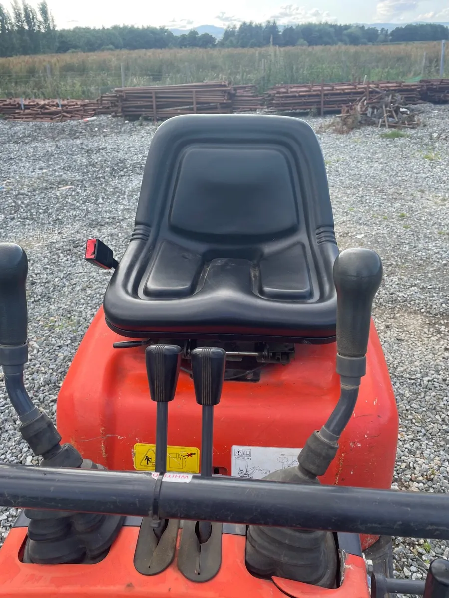 2018 k008-3 Kubota Micro, mini digger excavator - Image 4
