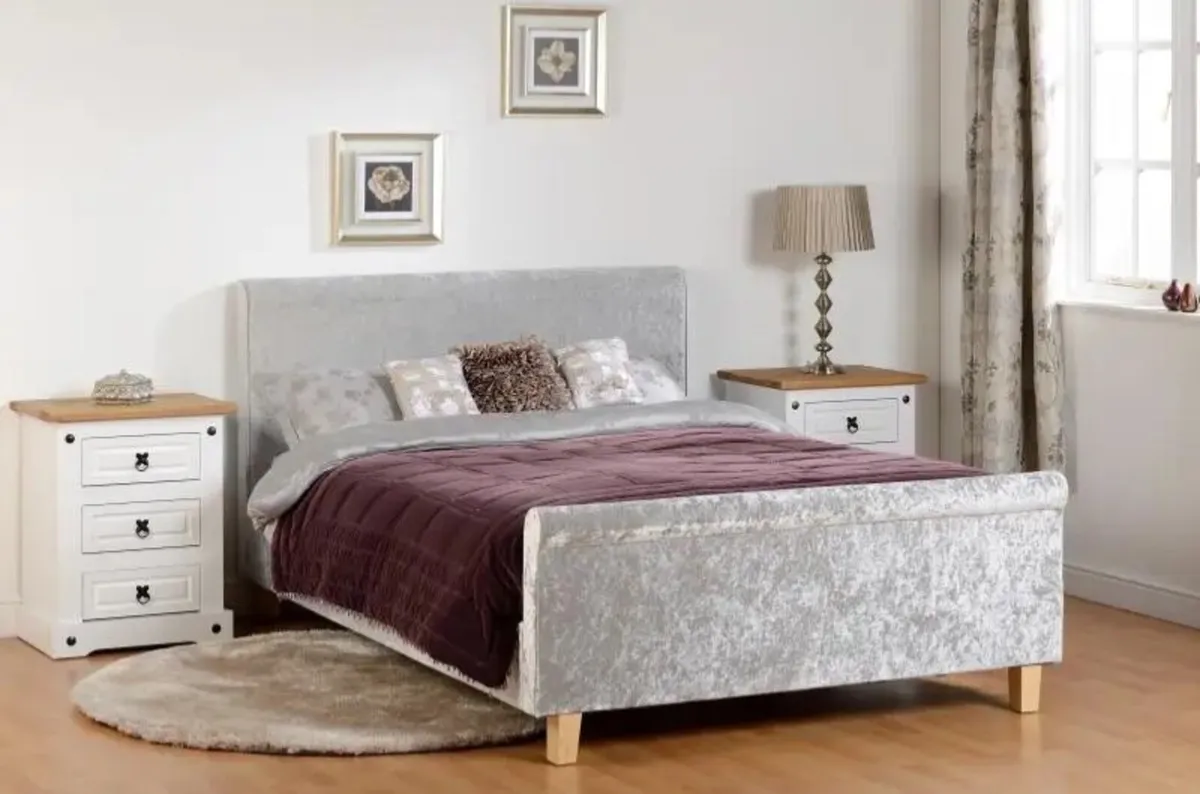 SHELBY 4’6” SLEIGH BED - Image 2