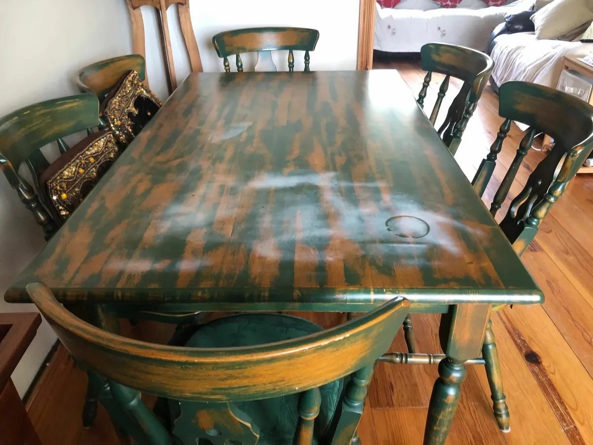 Furniture: Baby Cot (with mattress), Dining Table - Image 4
