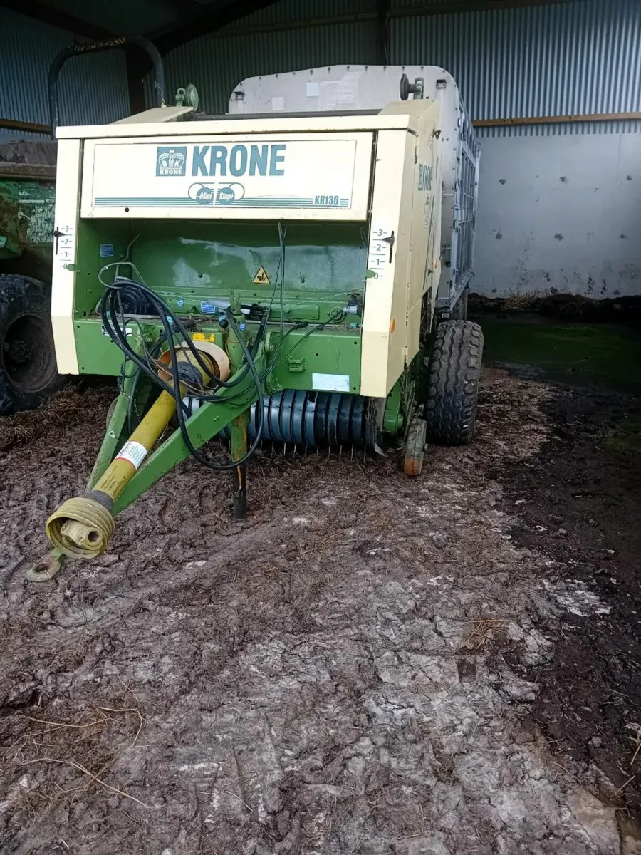 Krone 130 round baler - Image 1