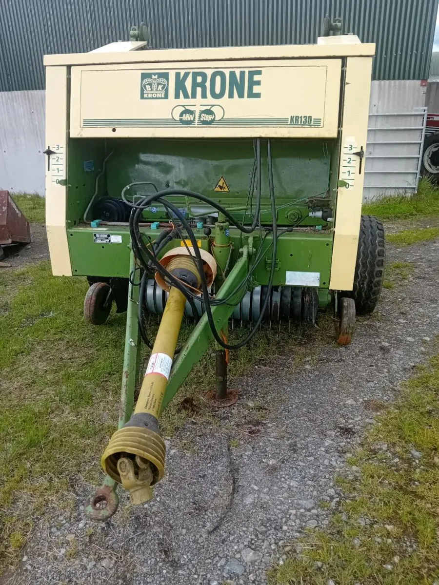 Krone 130 round baler - Image 3